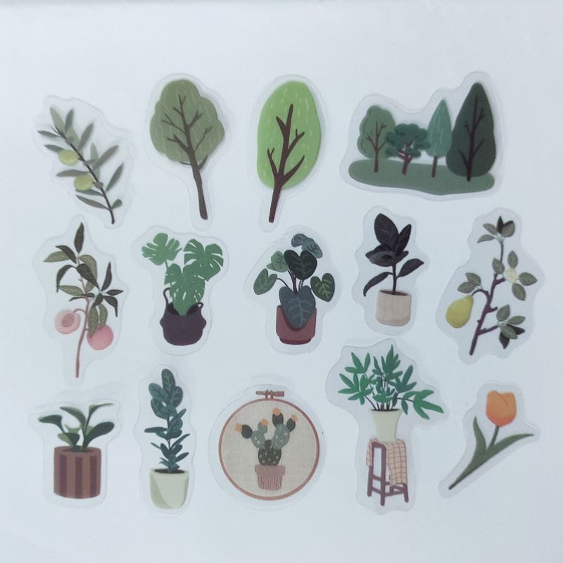 

Stiker Tanaman / Potted Plant