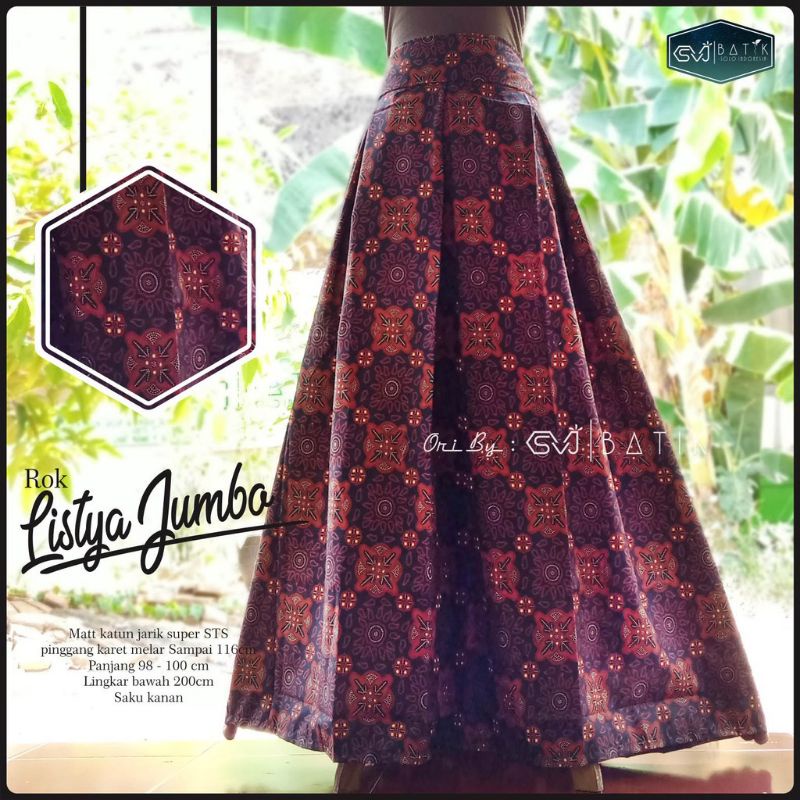 GROSIR ROK BATIK PANJANG STS JARIK LAWASAN SOGAN