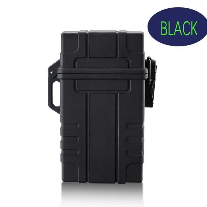 One Lucky Kotak Rokok + Korek Api Elektrik Lighter USB Charging BK020