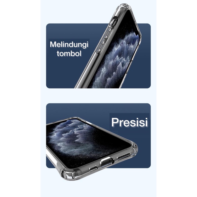 Premium Anti Yellow Aging Hybrid IPHONE Clear Case Iphone X Xs Xr Xs 11 Pro Max 12 Pro Max FH13