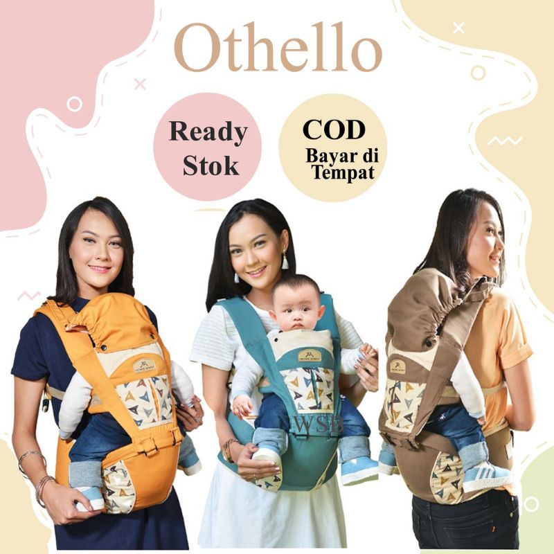 MOM'S BABY-GENDONGAN HIPSEAT MOMS BABY OTHELLO SERIES MBG 2016