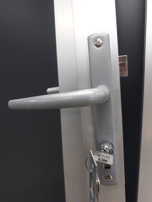 Kunci Handle Set Hampton Pintu Aluminium Komplit