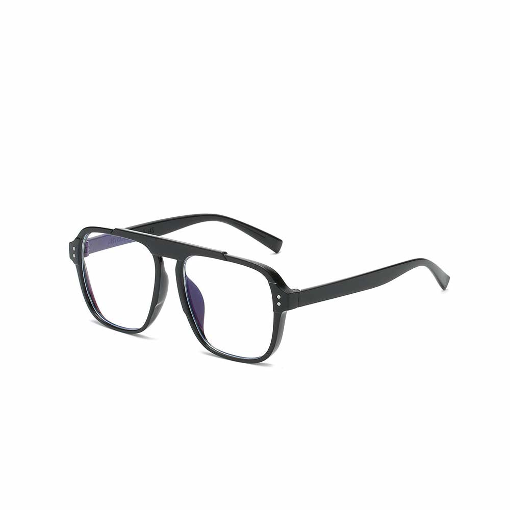 Kacamata UV400 Anti Radiasi Blue Ray Lens (Design Korea) Unisex - HM8036 D ( Group Solo )