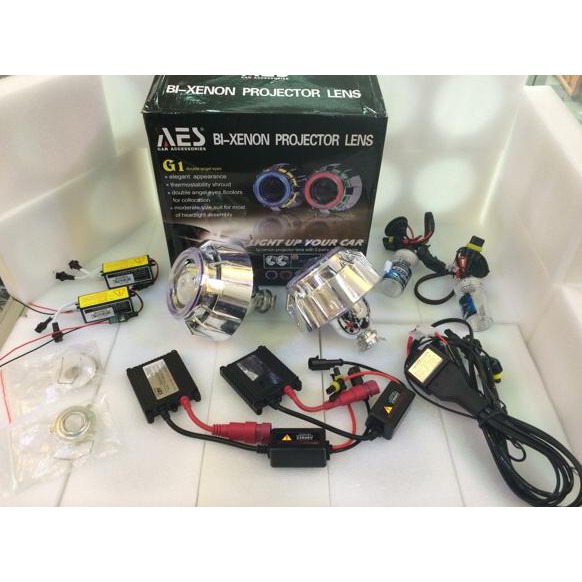 Projector Aes Mobil Lensa Standar/ Projie Hid Mobil / Hid Mobil Projie Super Sale