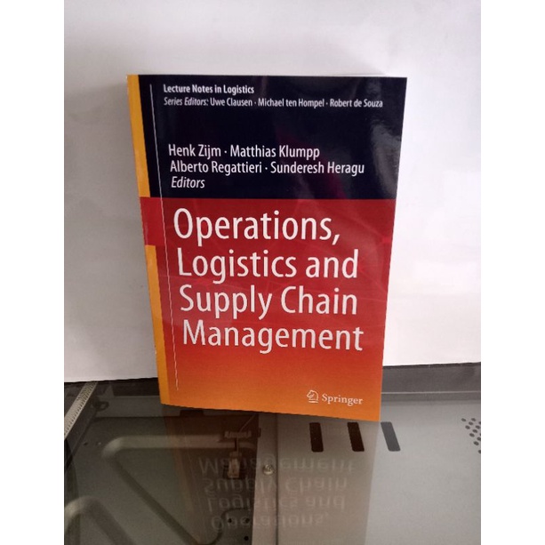 Jual Buku Baru Operations, Logistics And Supply Chain Management ...