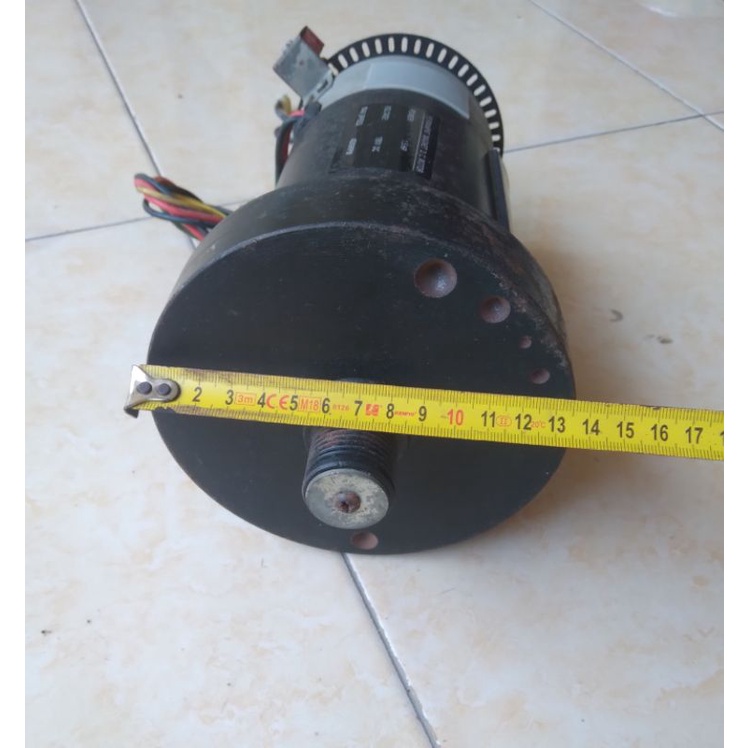 Dc Motor treadmill Permanen Magnet 180V 1.5Hp 4200Rpm