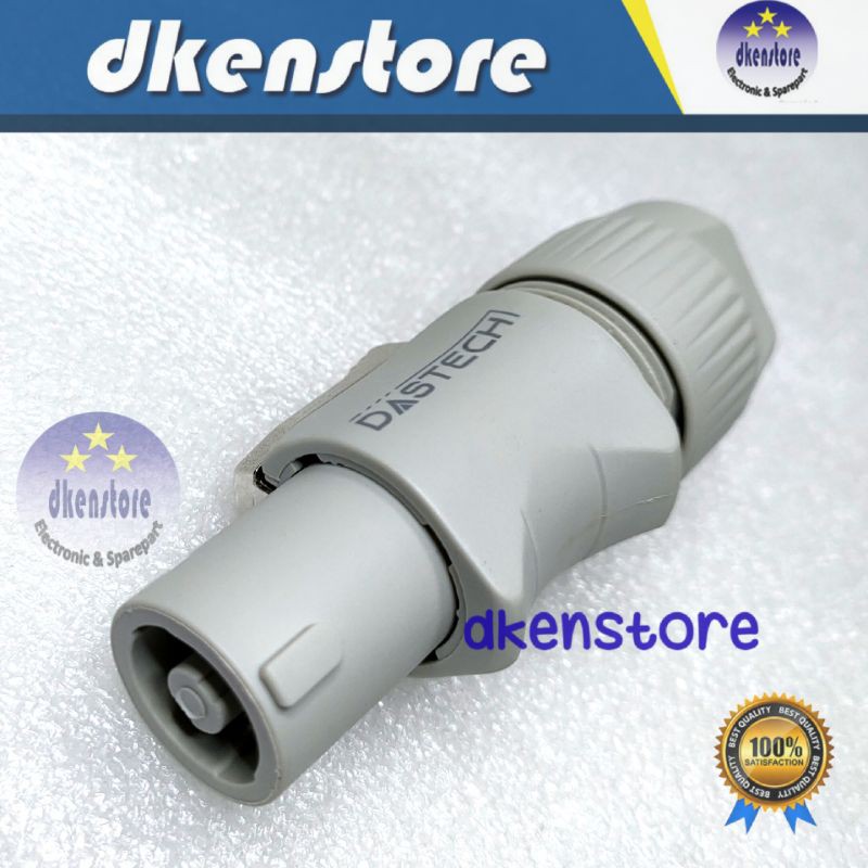 Jek Spikon Dastech DSC 007 Speak On Spikon speaker konektor bagus original