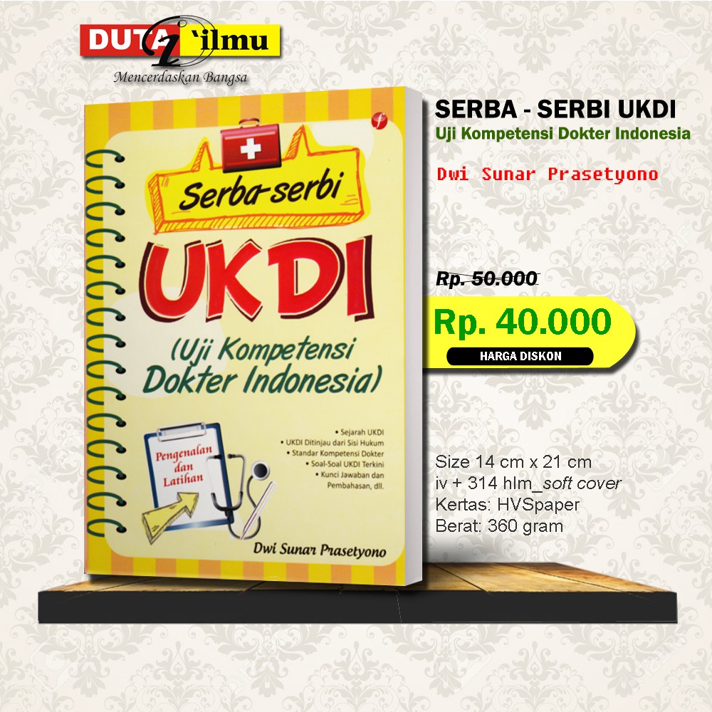 Jual SERBA SERBI UKDI Uji Kompetensi Dokter Indonesia | Shopee Indonesia