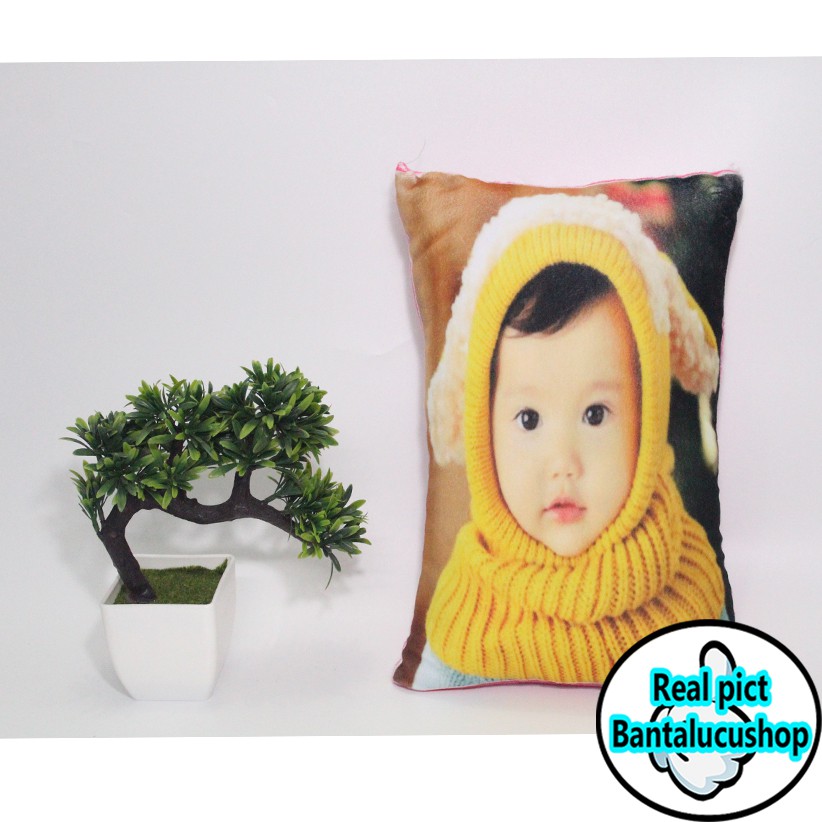 Bantal foto Custom 30x40 cm Fullprint