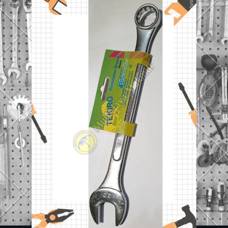 Tekiro combination wrench 20 mm / kunci ring pas 20 mm tekiro