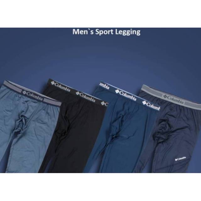 Columbia  celana legging running men sport legging original