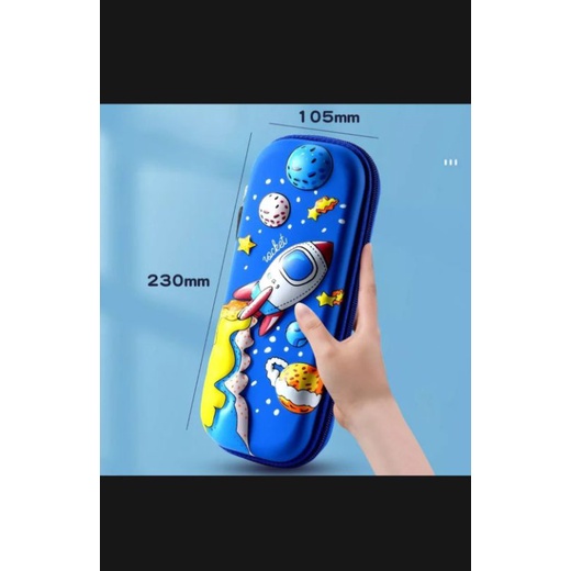 

tempat pensil kotak pensil 3D karakter timbul embos SMINGGLE LOOKLIKE original import
