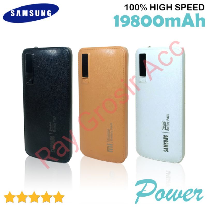 Powerbank Powercore Powerbank Samsung LED 19.800+ 3USB