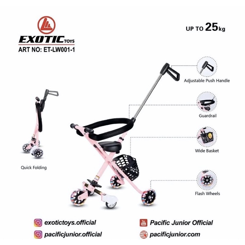 Exotic stroller ET-LW001-1