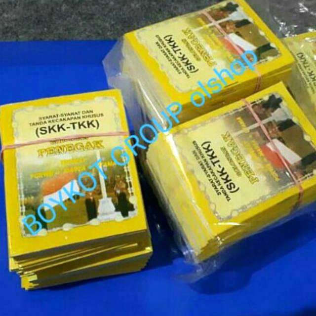 

Buku 100 biji SKK Tkk Pramuka penegak