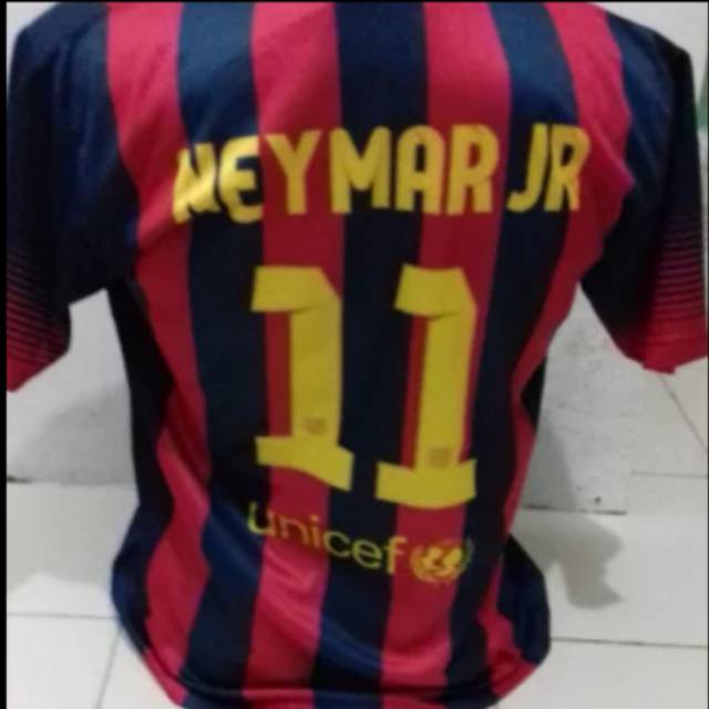 Neymar JR - Barcelona - Jersey Baju Bola Name - Multisport
