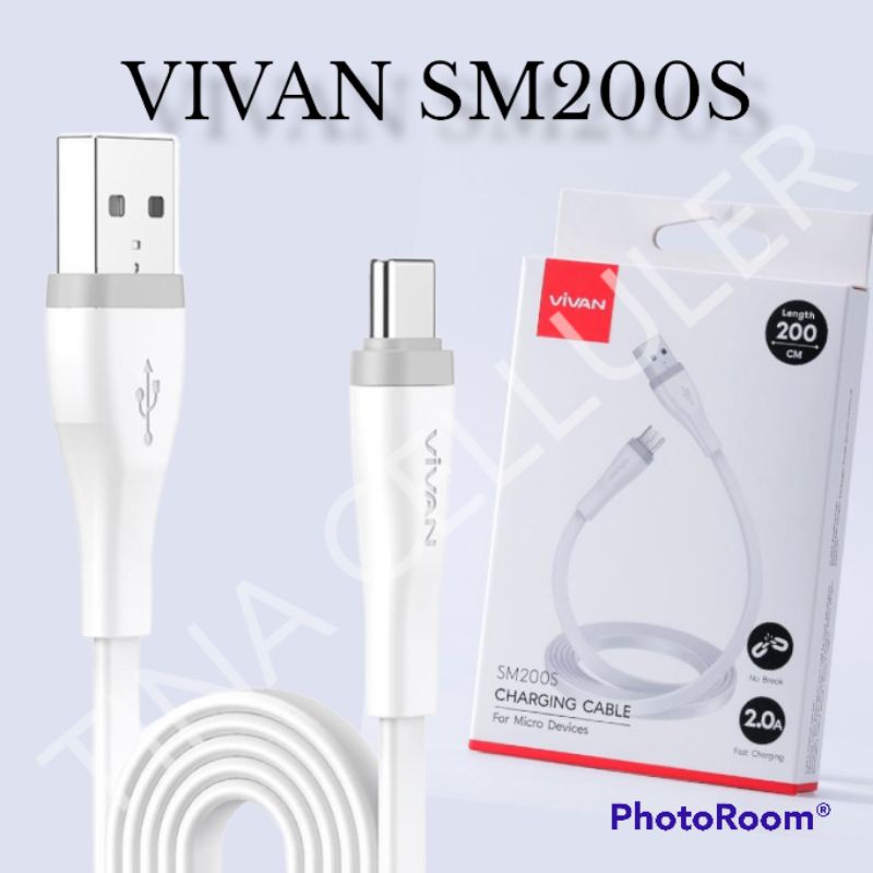 VIVAN SM200S 2A 200CM / VIVAN KABEL DATA MICRO USB