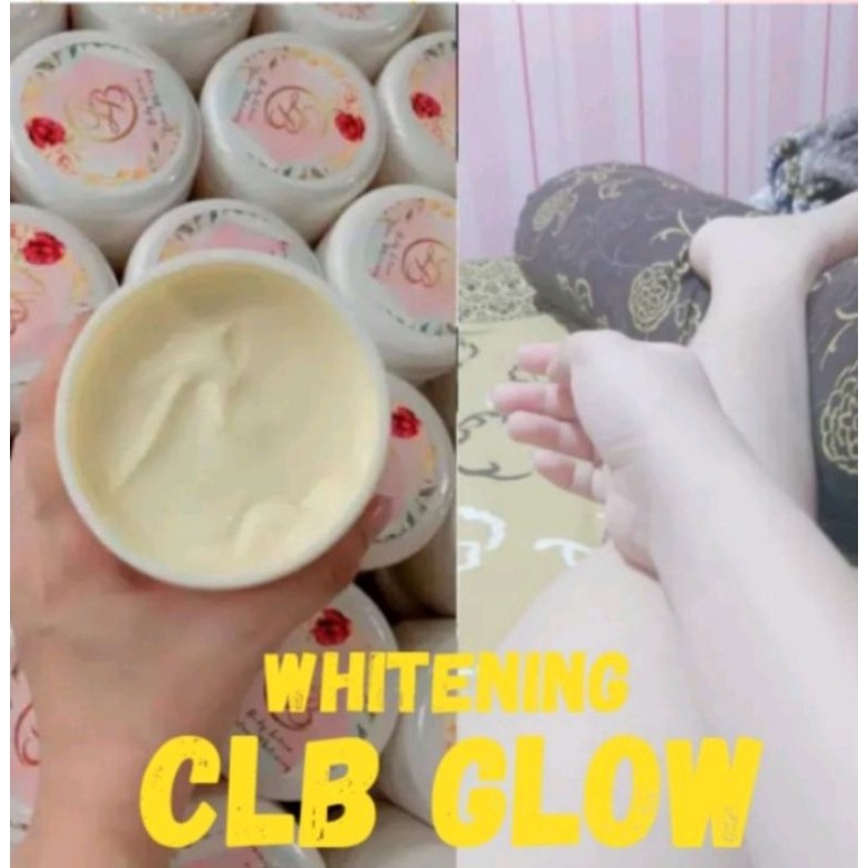 Henbodi Clb/HB CLB GLOW Ori Pemutih Badan Ampuh mengatasi susah kulit putih belang bekas luka dan st