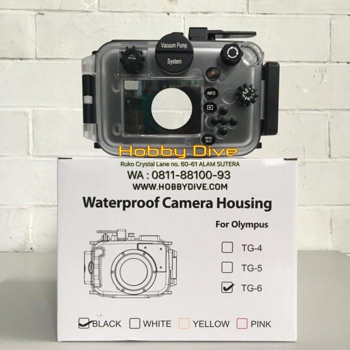 Olympus TG-6 Housing Sea Frogs HD-260 Black - TG6 - TG 6