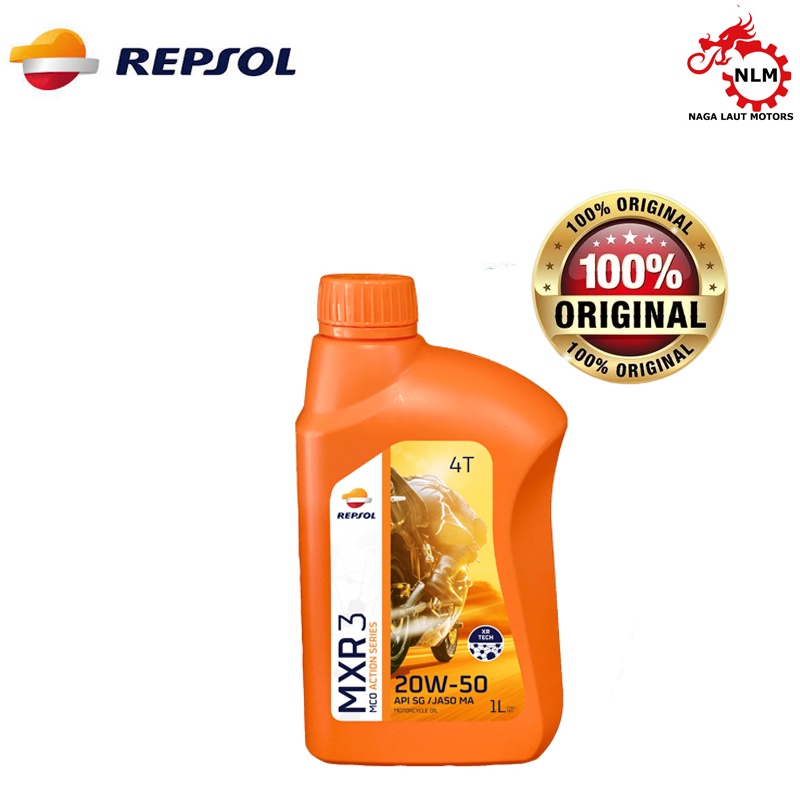 Repsol Oli Motor Bebek MXR3 20W50 1L