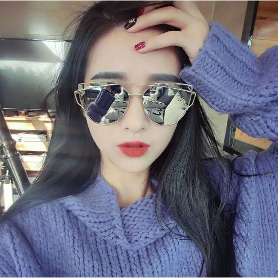 GO! 093 KACAMATA MATAHARI UNISEX FASHION PRIA WANITA SUNGLASSES GAYA KOREA RETRO ANTI SILAU COD