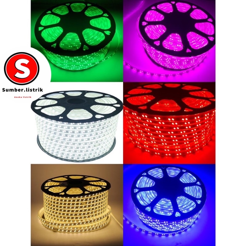 LAMPU LED STRIP SELANG SMD 5050 100M 100 METER / LAMPU PLAFON CEILING DRIP CEILING PLAFON LED