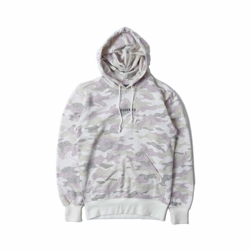 Roughneck HD031 Pink Camouflage Small Sig Black Hoodie