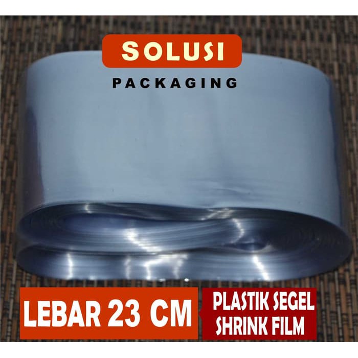 

KEMASAN PLASTIK SHRINK LEBAR 23CM / PLASTIK SEGEL 23 CM