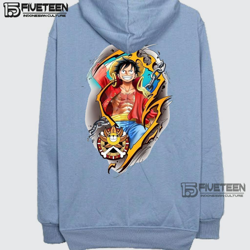 sweater oversize xxxl jumbo wanita warna denim sablon one peace sablon depan belakang fifteen15 hoodie pria distro original brand bahan tebal jaket cowok terbaru 2023 distro zipper hoodie oversize premium fvth