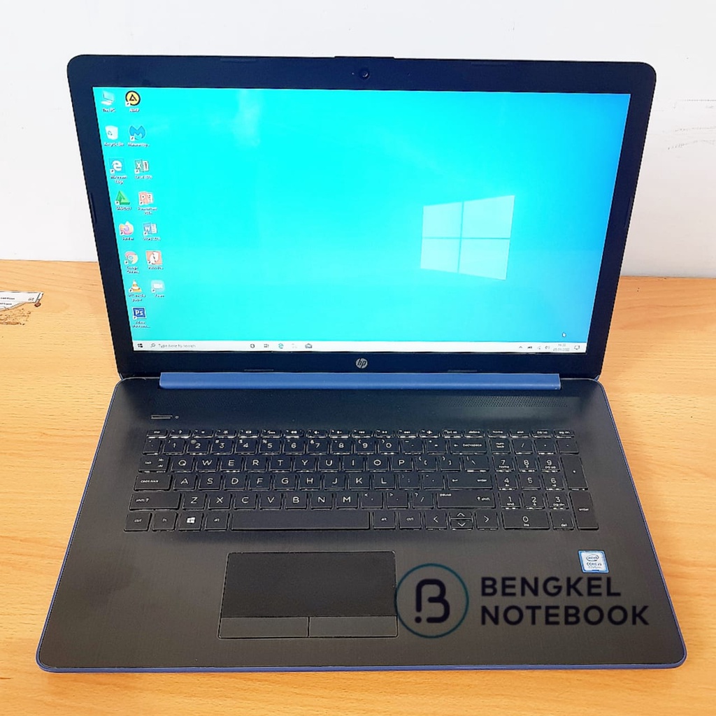 Laptop HP 17-By3613dx  Core i5-1035Gi Inte Gen10 Cpu@1.00Ghz 1.20Ghz  Ram 8Gb SSD 256Gb