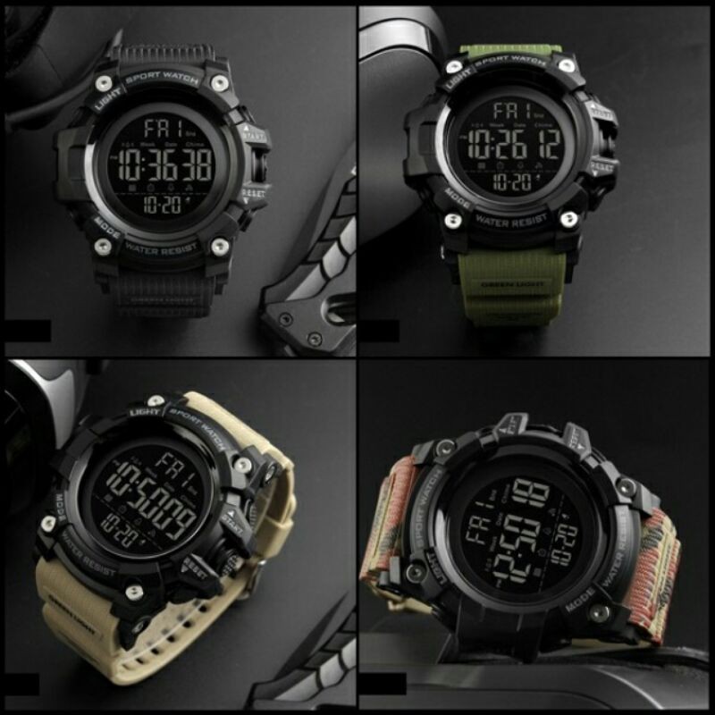 JAM TANGAN PRIA DIGITAL SKMEI 1384