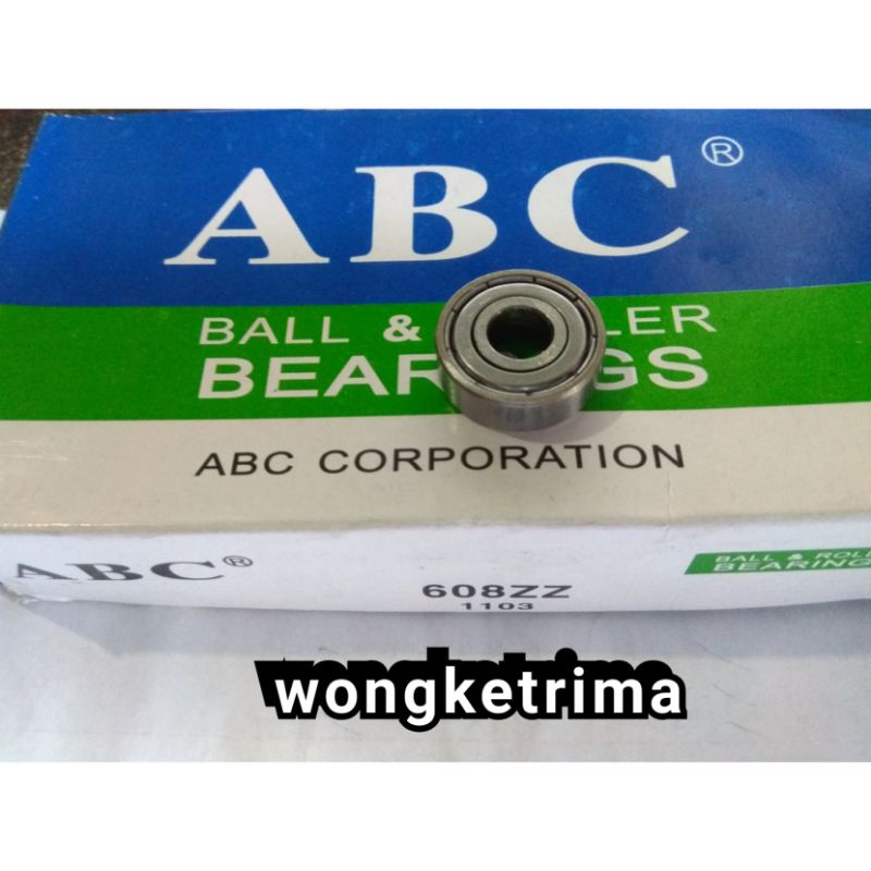 Bearing 608 zz cocok untuk pengganti bossing kipas angin bearing kipas angin