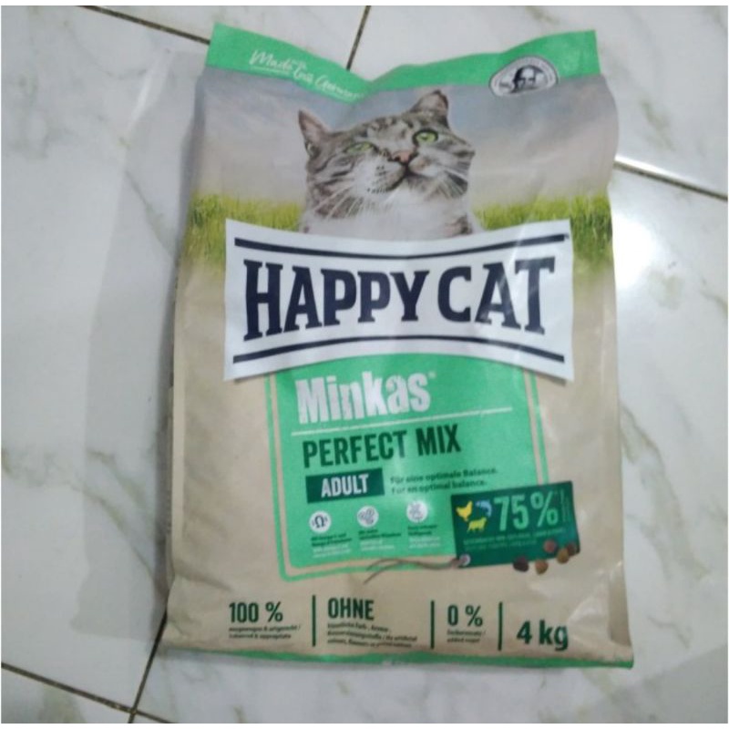 Happy Cat minkas mix 4kg makanan kucing happycat