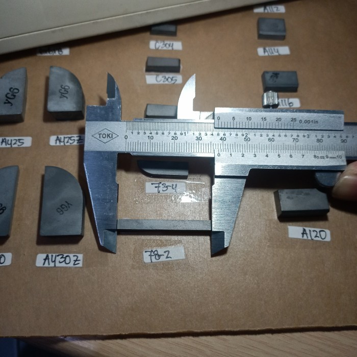 ECER widia 73-2 YG6 - betel widia -betel bubut widia - tip widia yg6