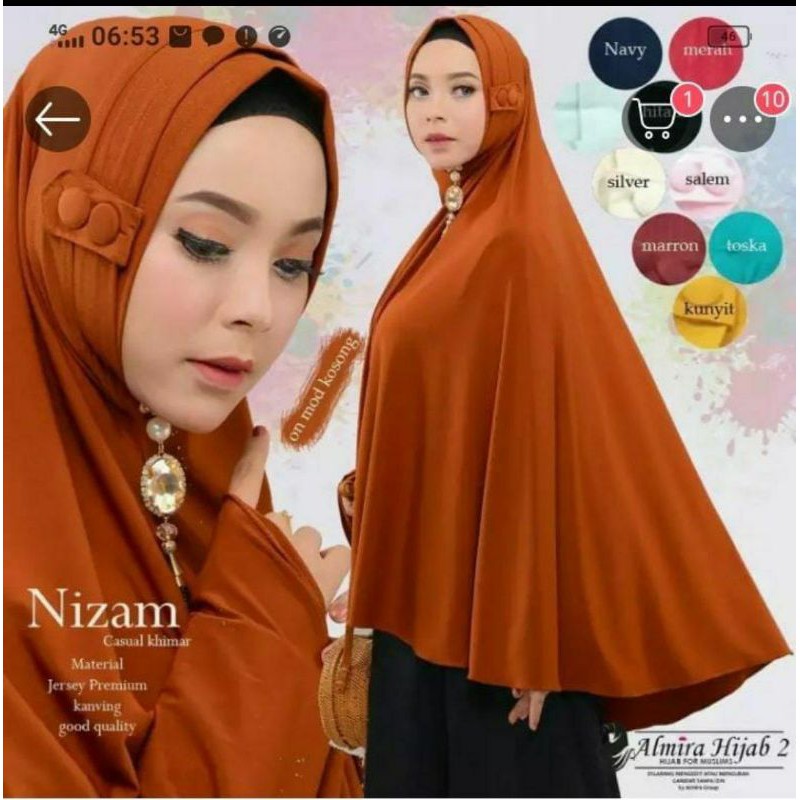 hijab Nizam jumbo