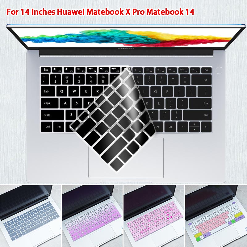 Casing Soft Case Silikon Ultra Tipis Anti Air / Debu Untuk Huawei Matebook X Pro 14