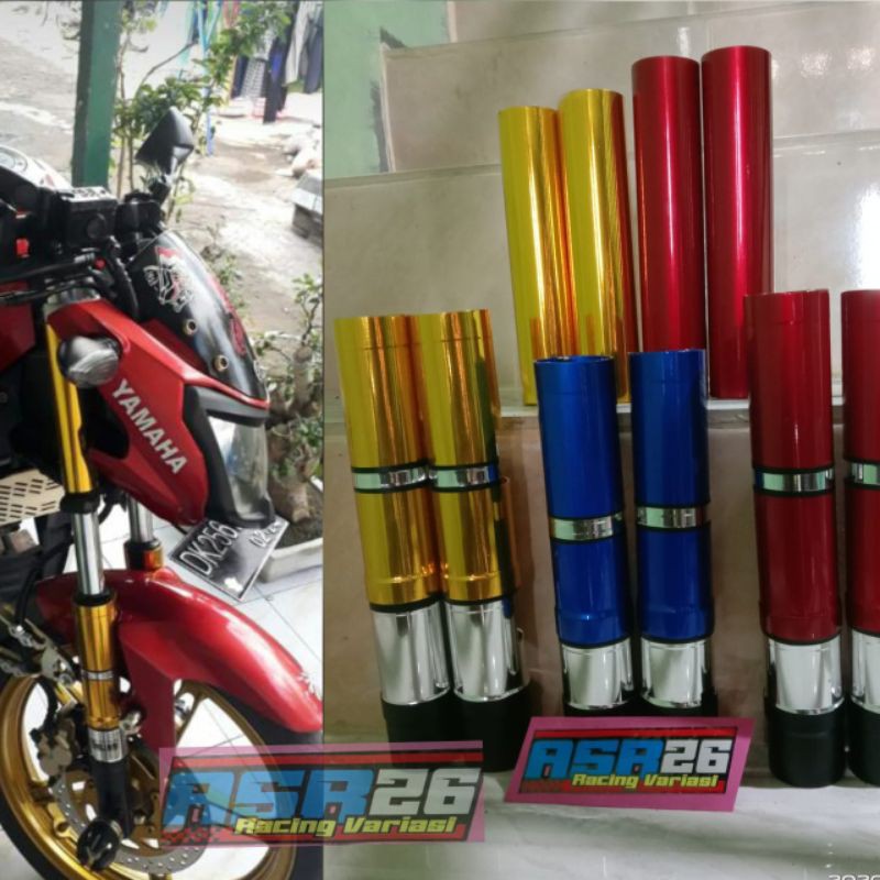 New COVER SHOCK DEPAN VIXION NEW