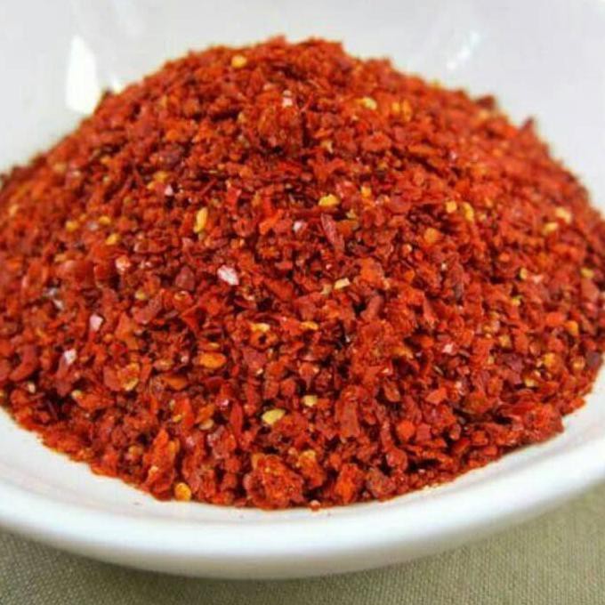 

ASLI! Korean Gochugaru Hot Pepper Powder Bumbu Kimchi Korea Repack 100g