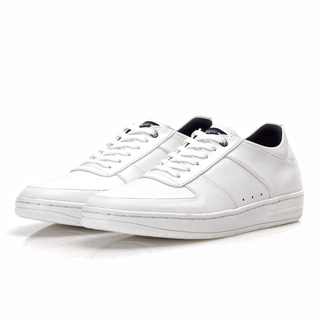 Adaptive White | Sepatu Putih Casual Sneakers Kasual Polos Original Pria Cowok Footwear New | Reyl FORIND