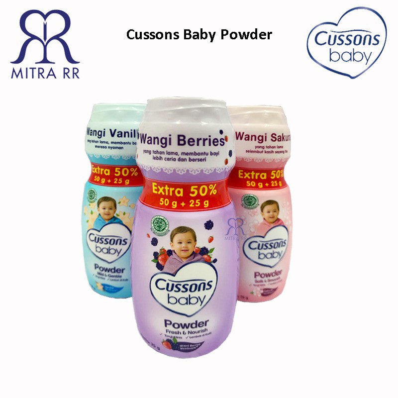 Cussons Baby Powder 75 gr/150 gr Bedak Bayi Tabur Cussons Baby