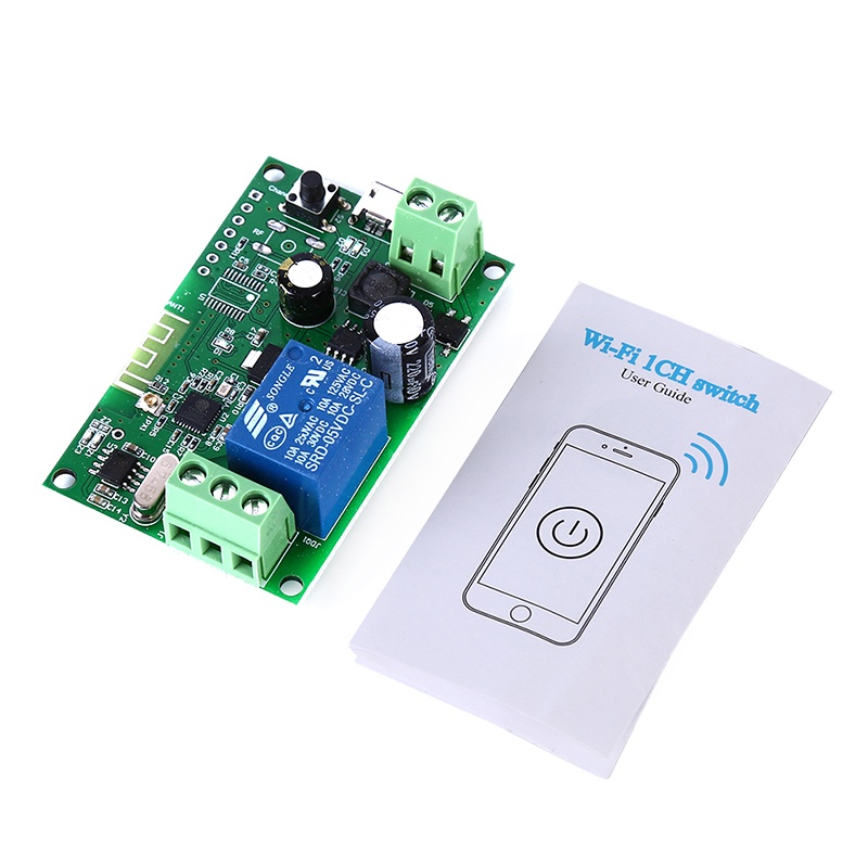 Sonoff Relay WiFi Nirkabel Kontrol APP 5V-12V