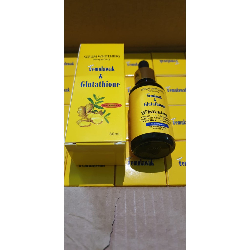 SERUM TEMULAWAK Original GLUTATHIONE / SERUM WHITEING ORIGINAL