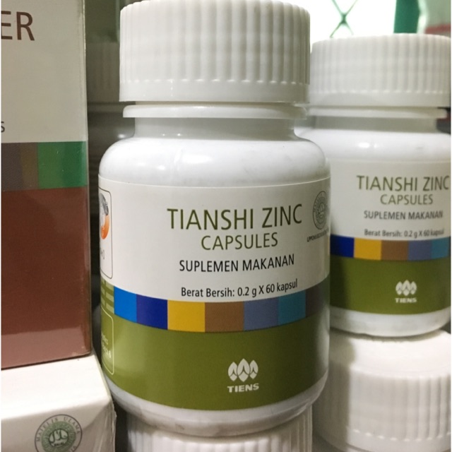 Tianshi / Tiens Zinc Capsules isi 60