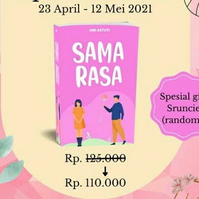 

DISKON SPESIAL SAMA RASA UMI ASTUTI TERBARU