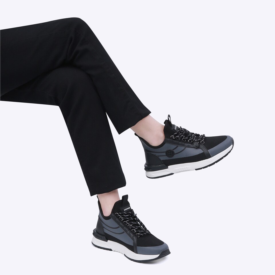 SEPATU SNEAKER EVERBEST PRIA ORIGINAL KETS CASUAL BRANDED HITAM EM51