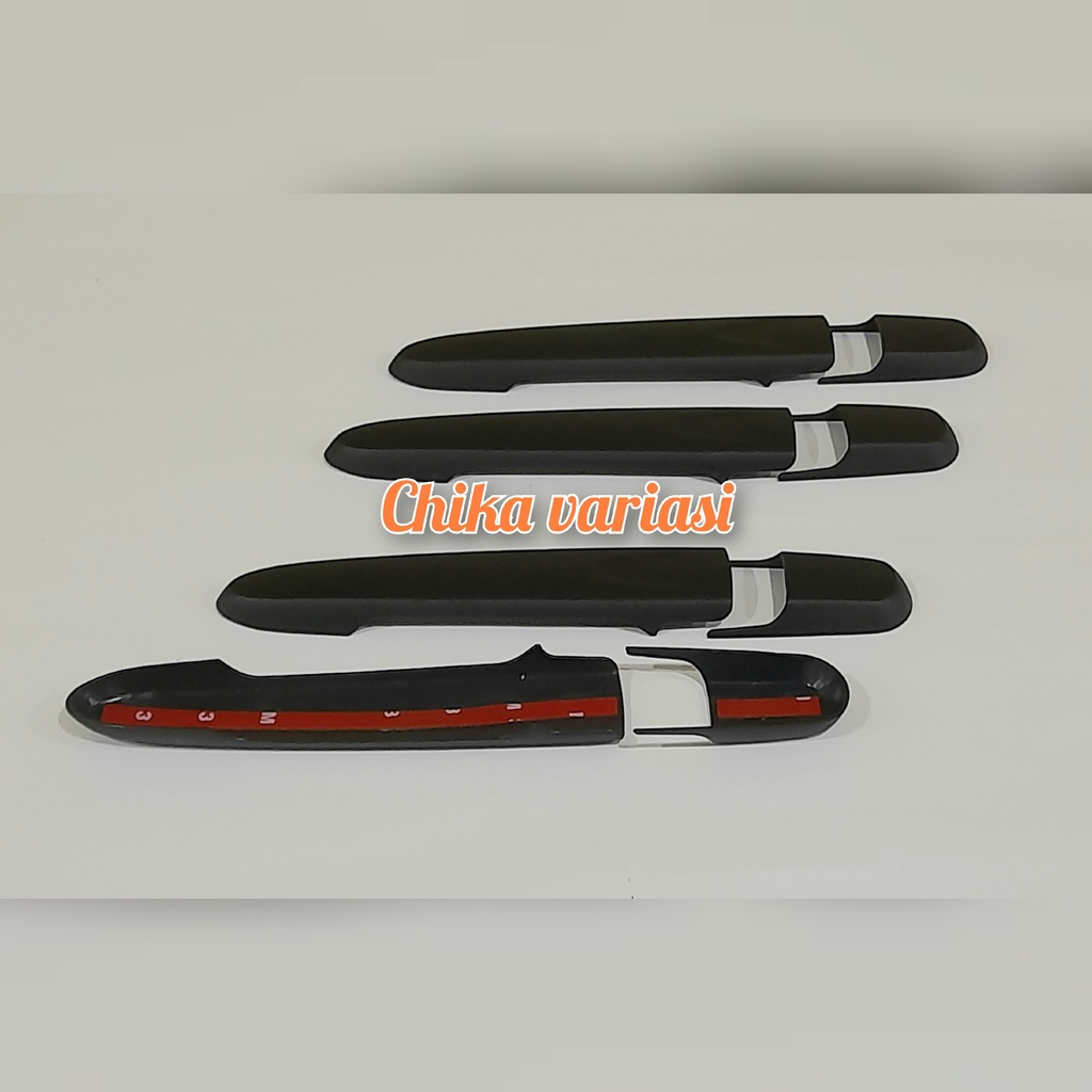 Cover Handle Pegangan Pintu All New Avanza Hitam Doff