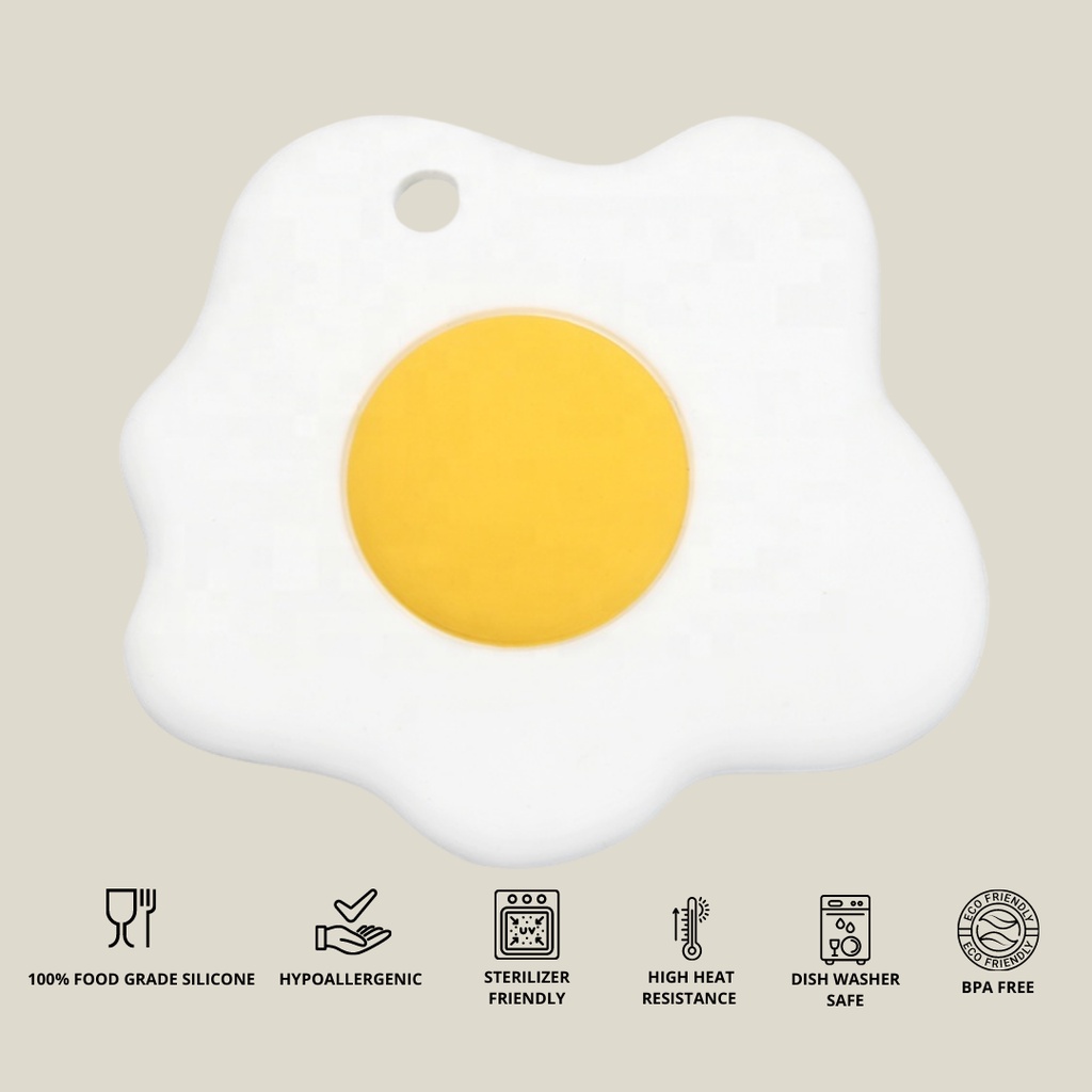 SILICONE BABY TEETHER SUNNY SIDE