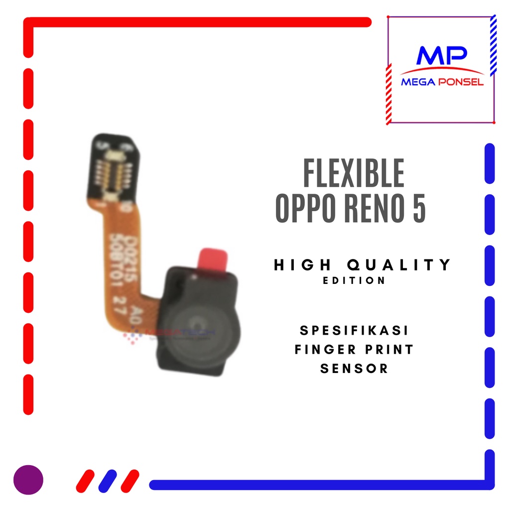 Flexible Finger Print Oppo Reno 5 + Sensor - Parts Kompatible Dengan Produk Oppo