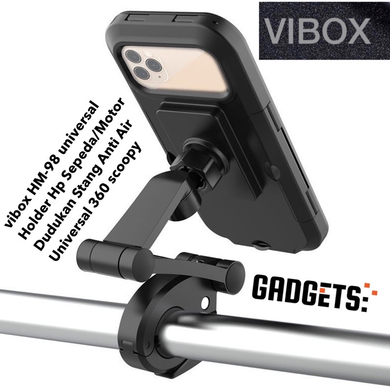 vibox Holder HM98 stang sepeda united genio pasific motor homda scoopy yamaha ext