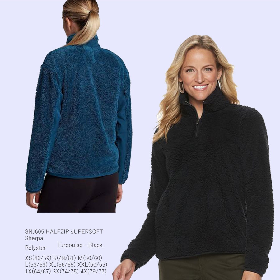 SNJ 605 Half Zip Sherpa